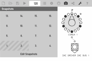 MPG 2.2 Snapshots panel